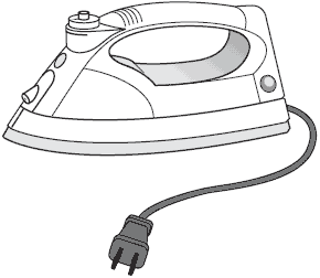 an iron